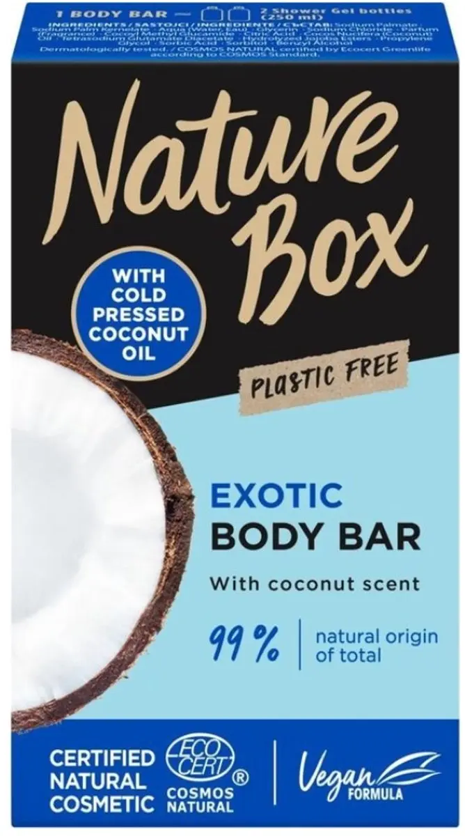 Nature Box Exotic Douchegel 100g - Kokosgeur