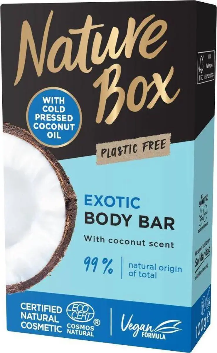 Nature Box Exotic Douchegel 100g - Kokosgeur