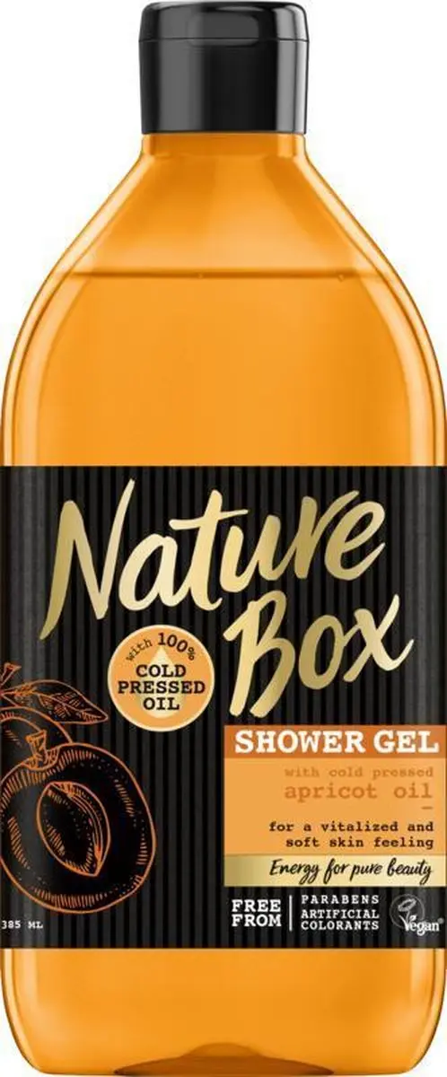 Nature Box Shower Gel Apricot Smoothness 385ml
