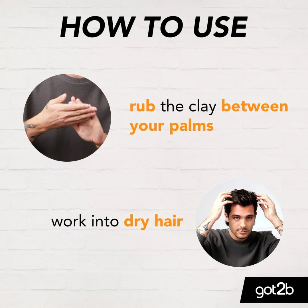 Got2b Men I-Styler Clay Haarwax - 450ml