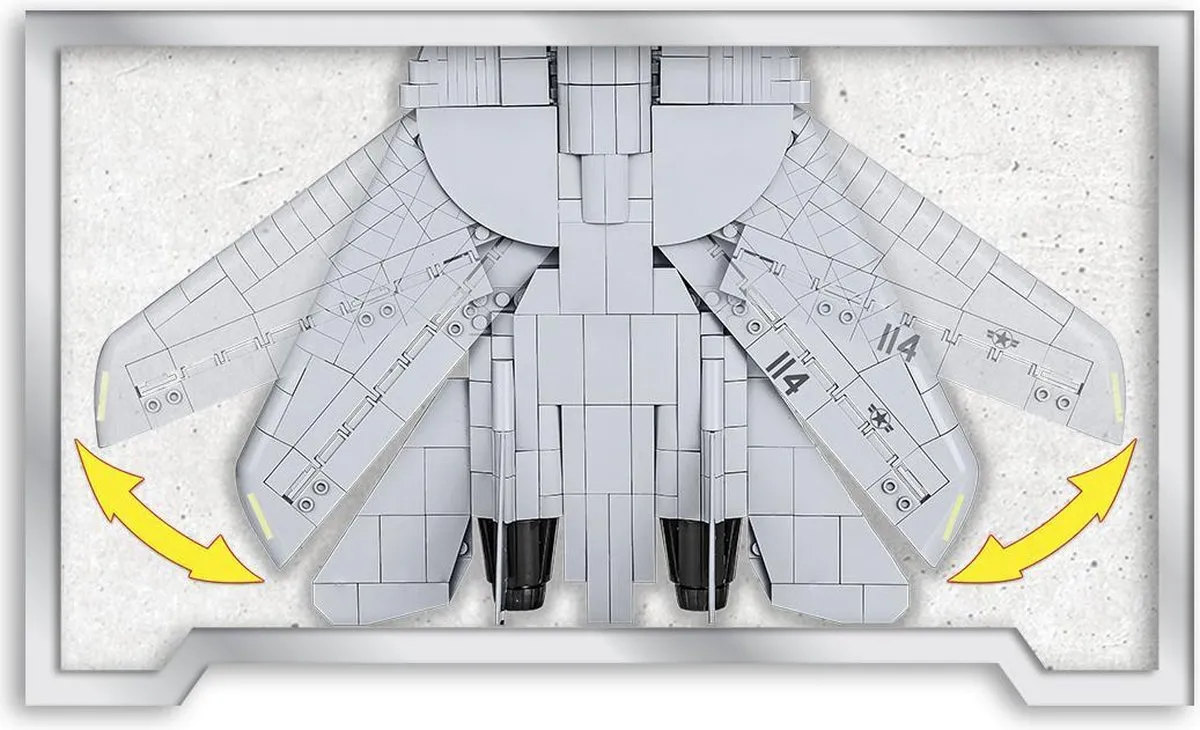 Cobi F-14 Tomcat Bouwset 753-delig - Grijs
