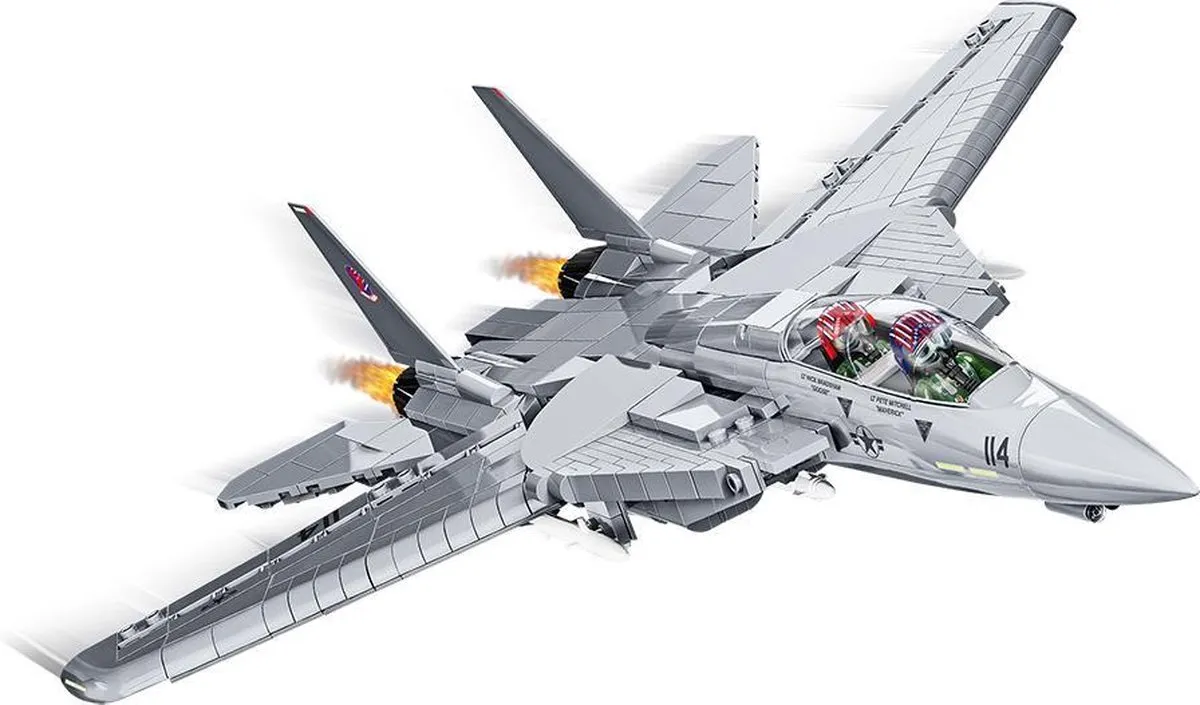 Cobi F-14 Tomcat Bouwset 753-delig - Grijs - afbeelding 6 van 6