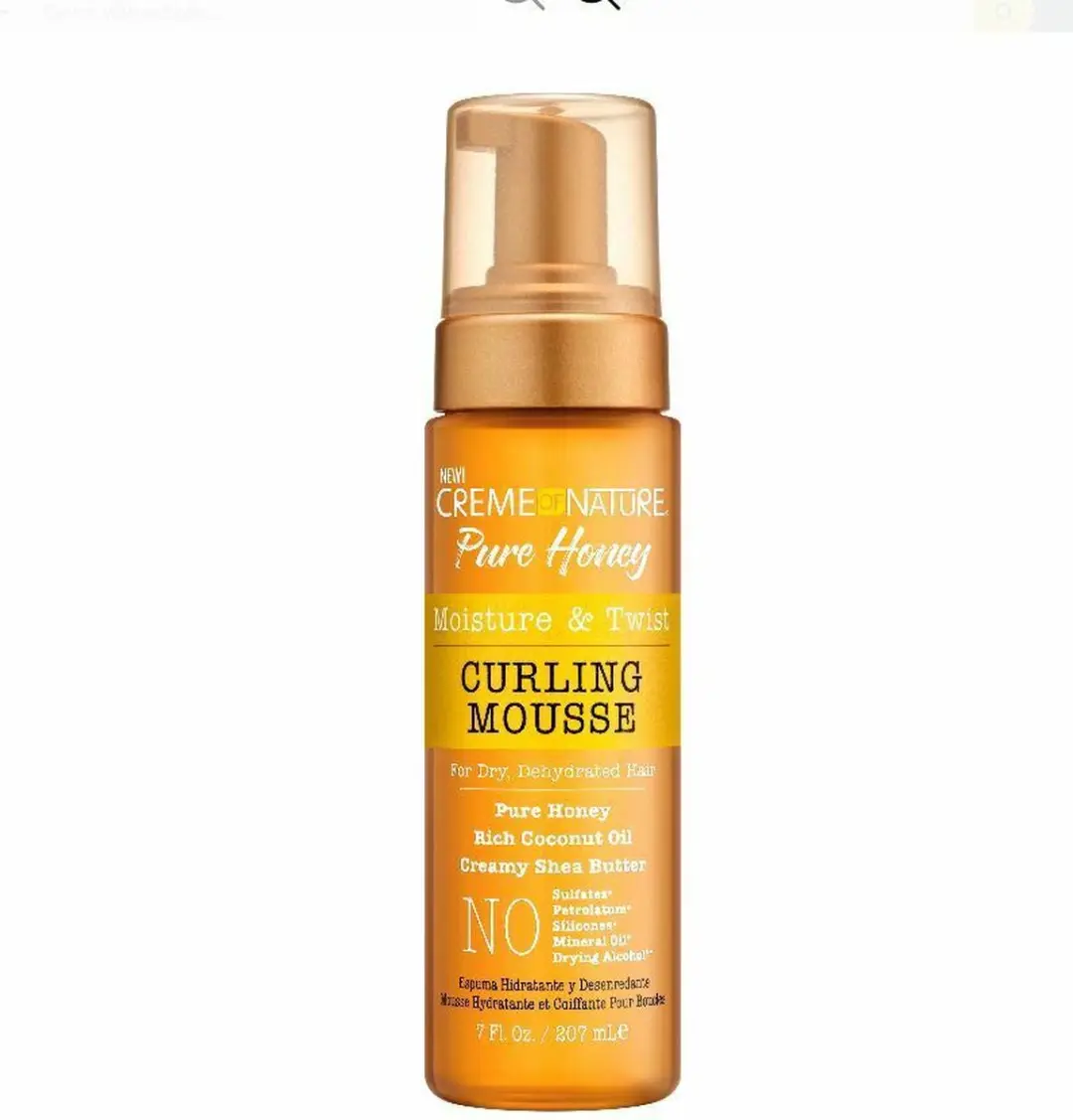 Creme of Nature Pure Honey Foaming Mousse 200ml