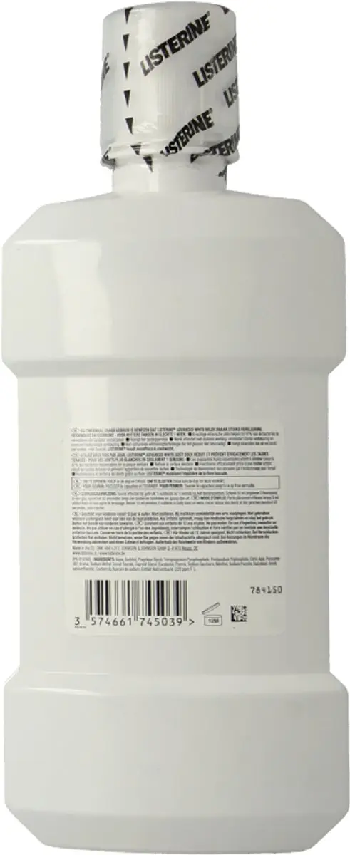 Listerine Advanced White Mondwater 500ml