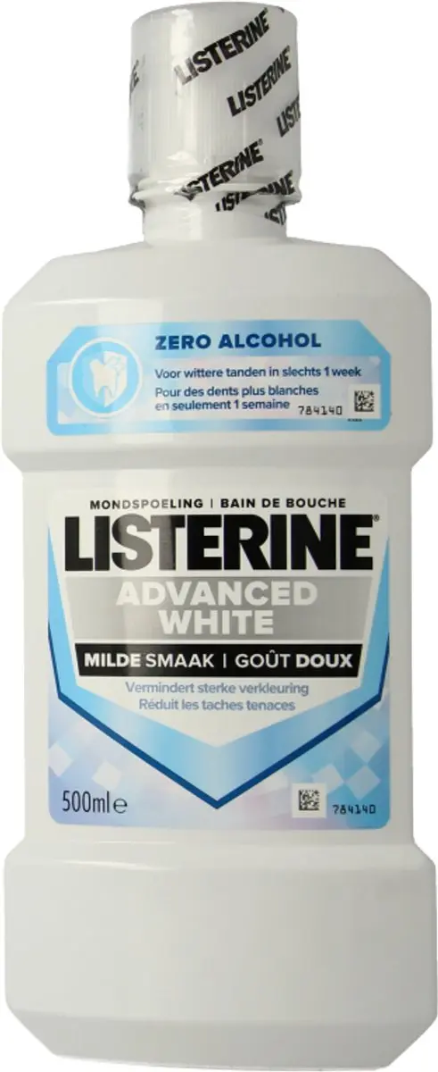 Listerine Advanced White Mondwater 500ml - afbeelding 6 van 6