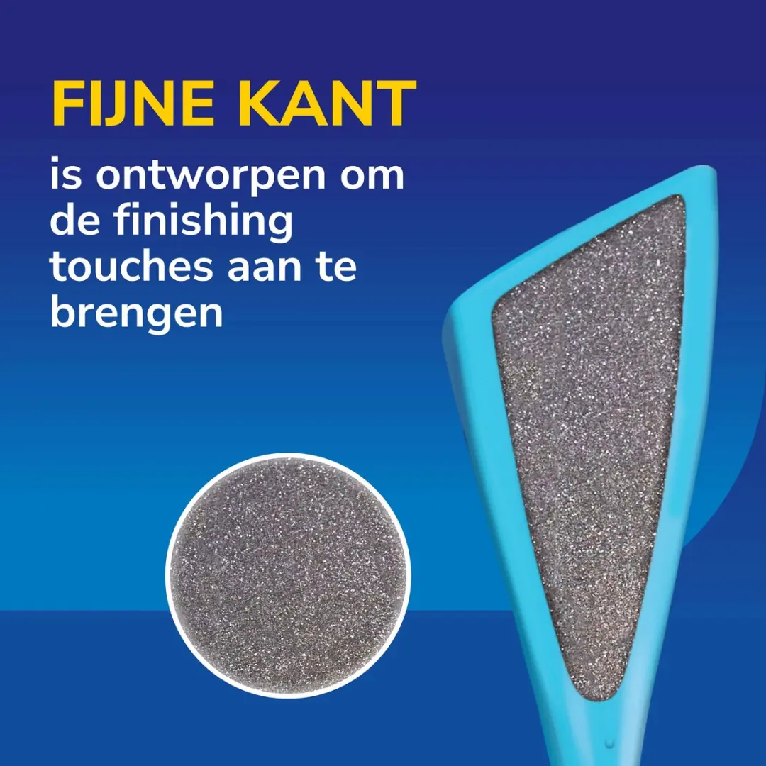 Scholl Velvet Smooth Voetvijl Diamant Kristallen - Blauw