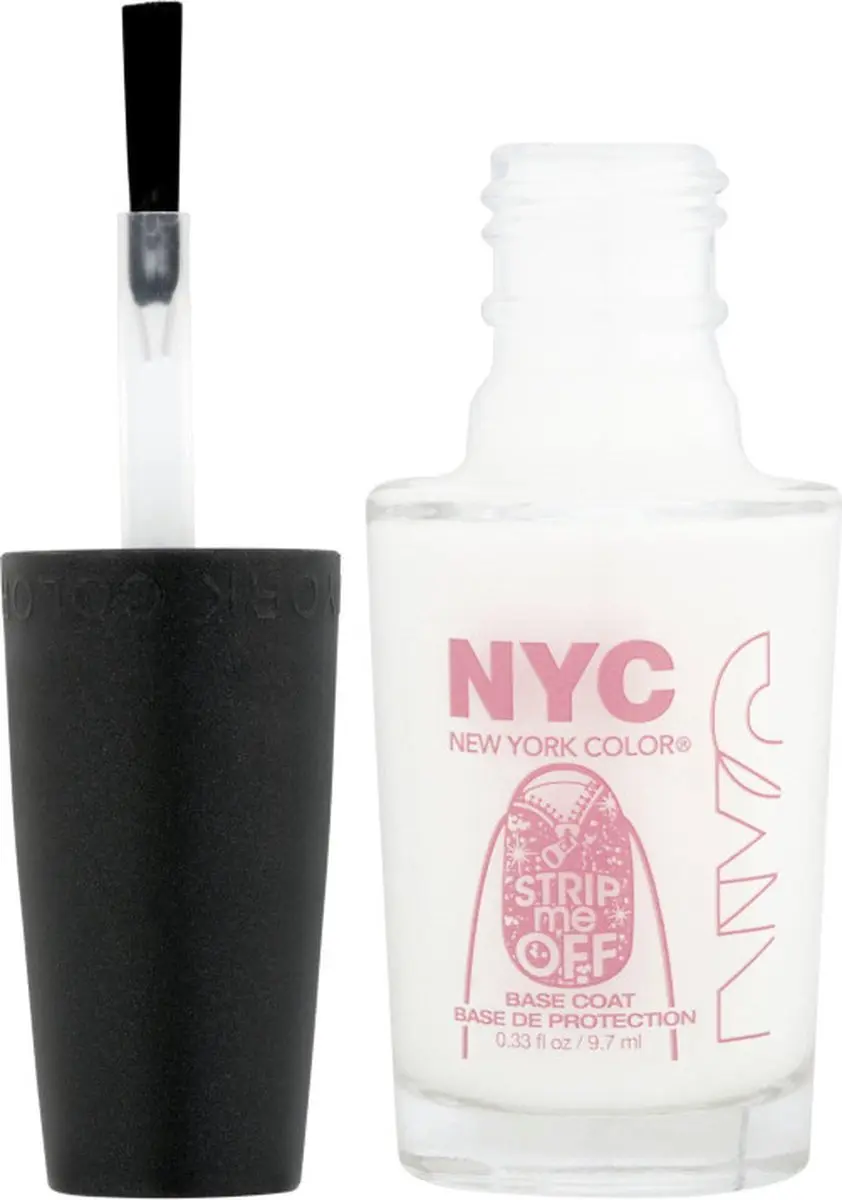 NYC Strip Me Off Base Coat Nagellak 10ml - Transparant