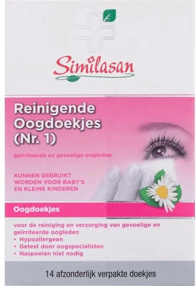 Similasan Reinigende Oogdoekjes 14 Stuks