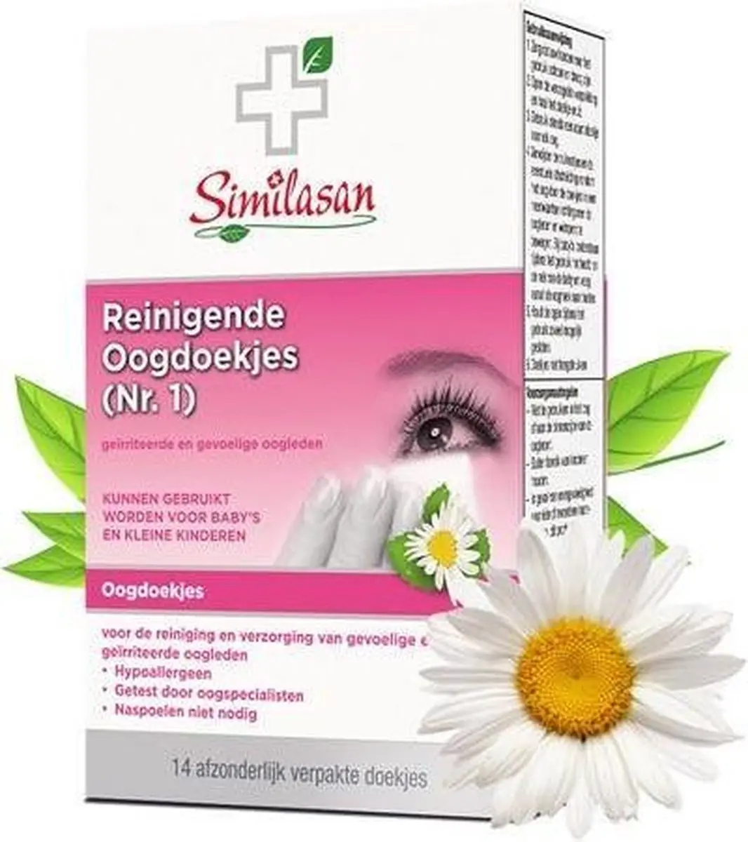Similasan Reinigende Oogdoekjes 14 Stuks - afbeelding 6 van 6