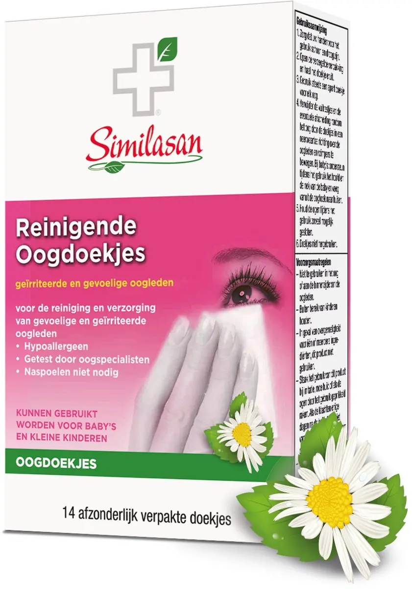 Similasan Reinigende Oogdoekjes 14 Stuks