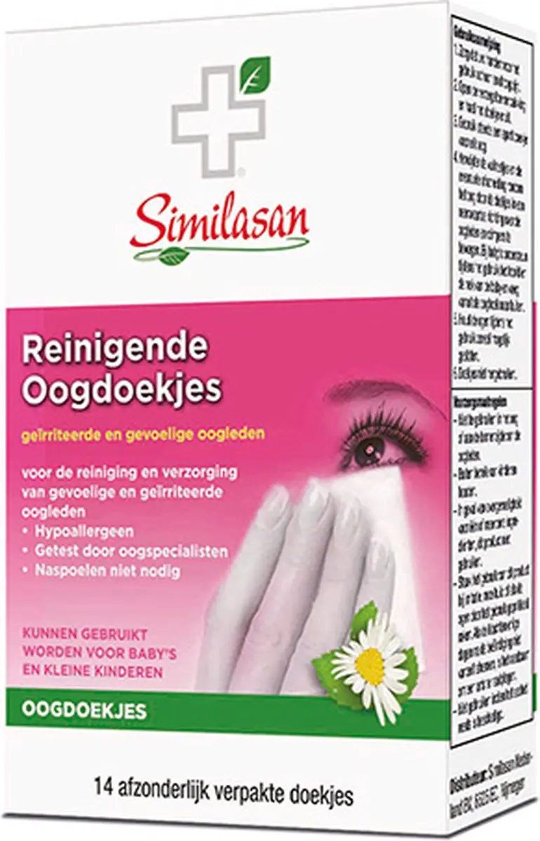 Similasan Reinigende Oogdoekjes 14 Stuks