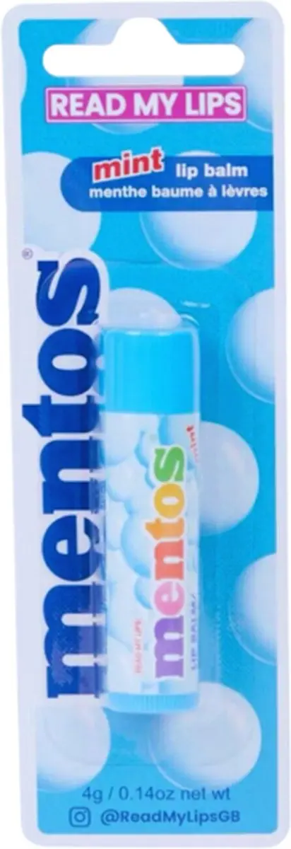 Mentos Read My Lips Mint Lipbalsem 4g