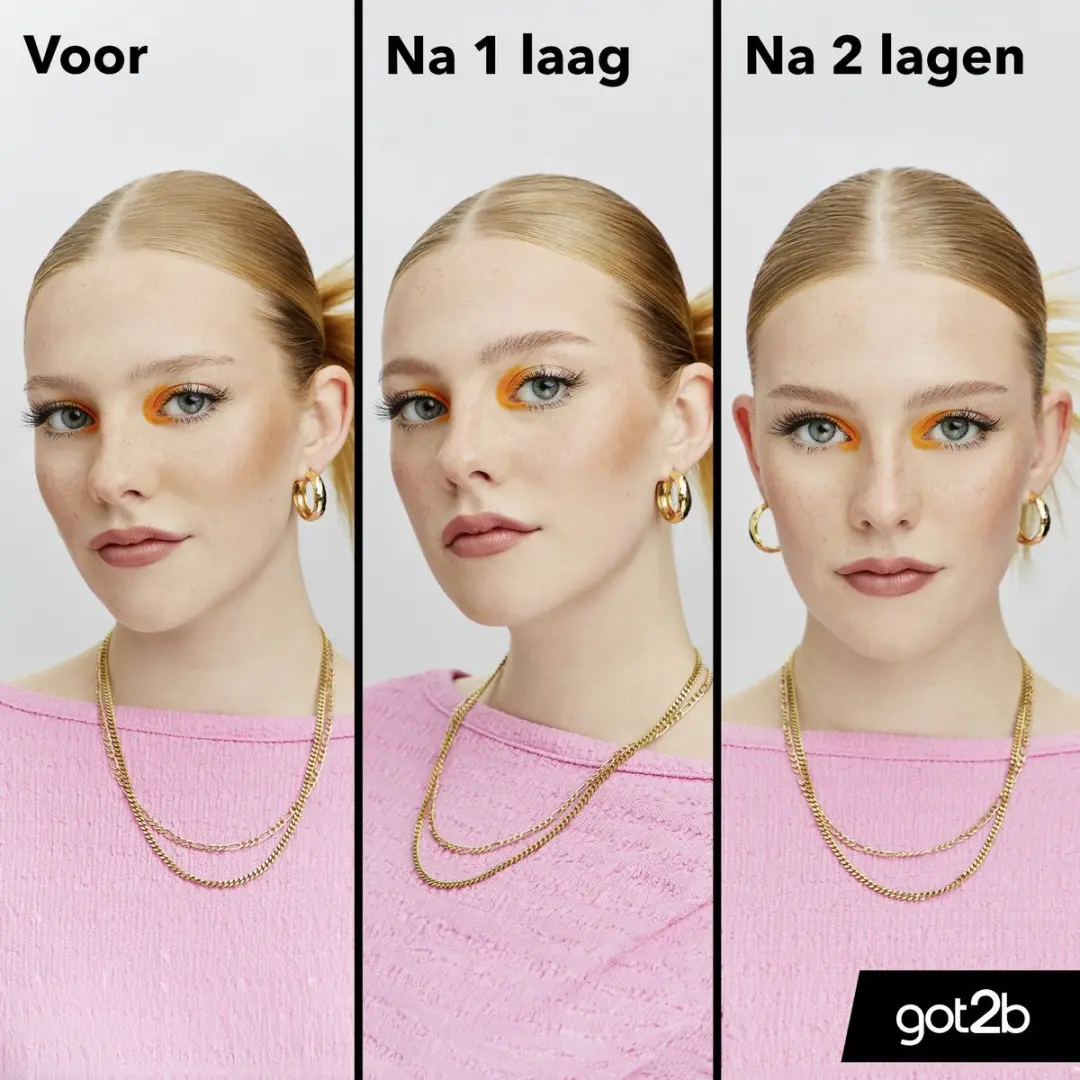 Got2b Glued 2-in-1 Brows & Edges Donkerbruin Wenkbrauwgel 16ml