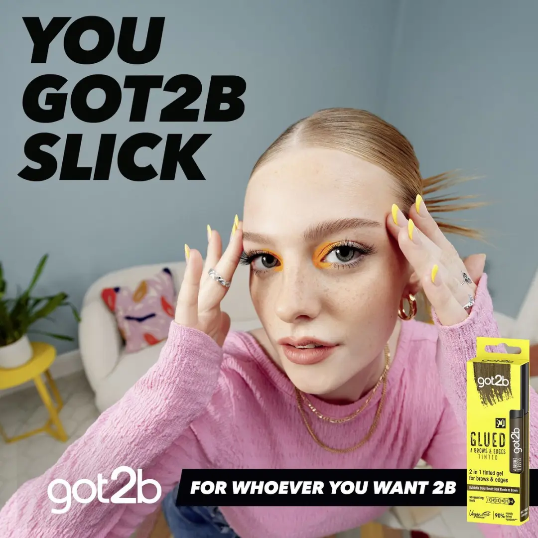 Got2b Glued 2-in-1 Brows & Edges Donkerbruin Wenkbrauwgel 16ml - afbeelding 6 van 6