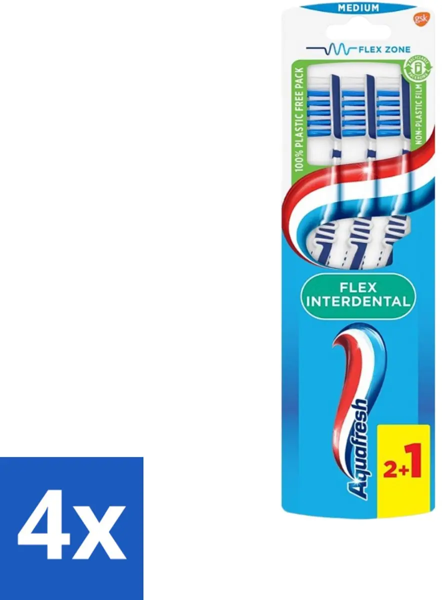 Aquafresh Tandenborstel Flex Interdental Medium