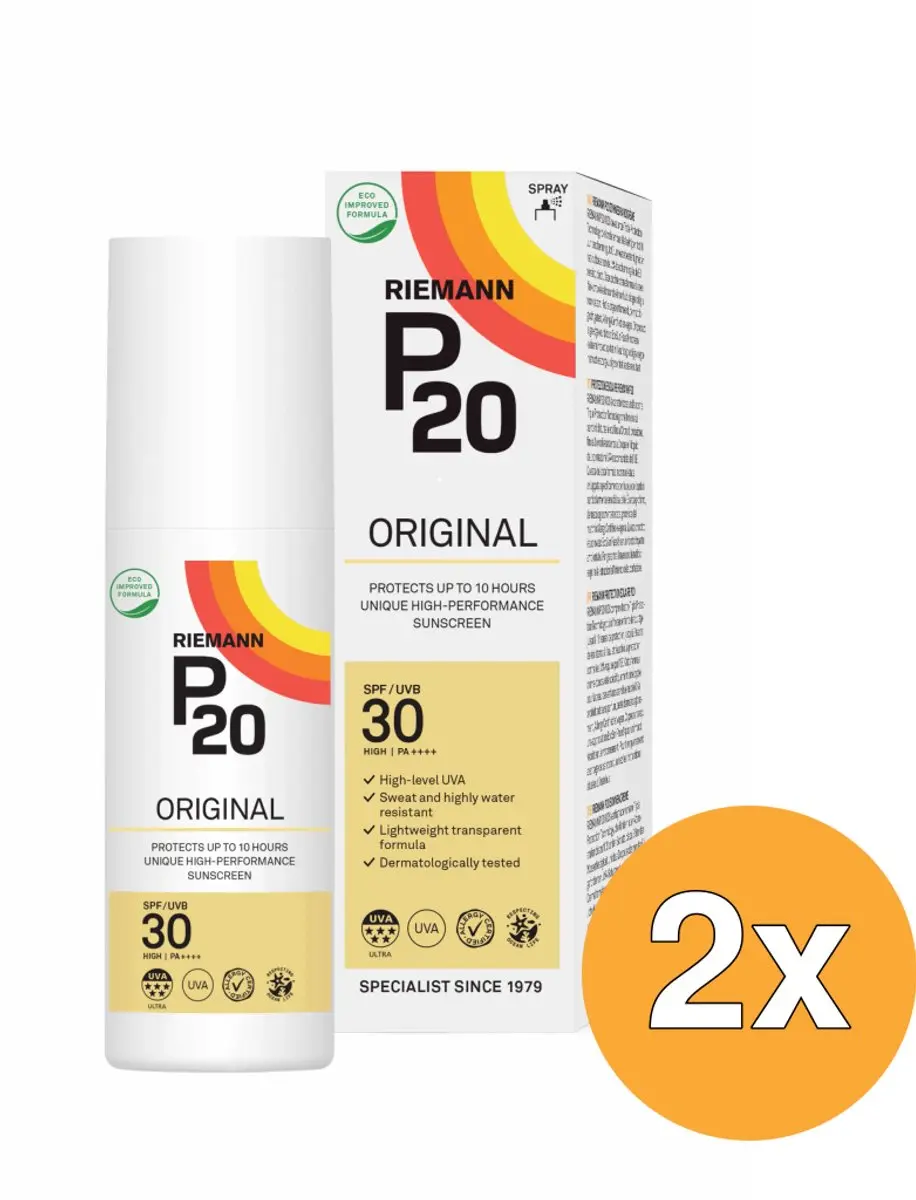 P20 Original SPF 30 Spray 2x85ml