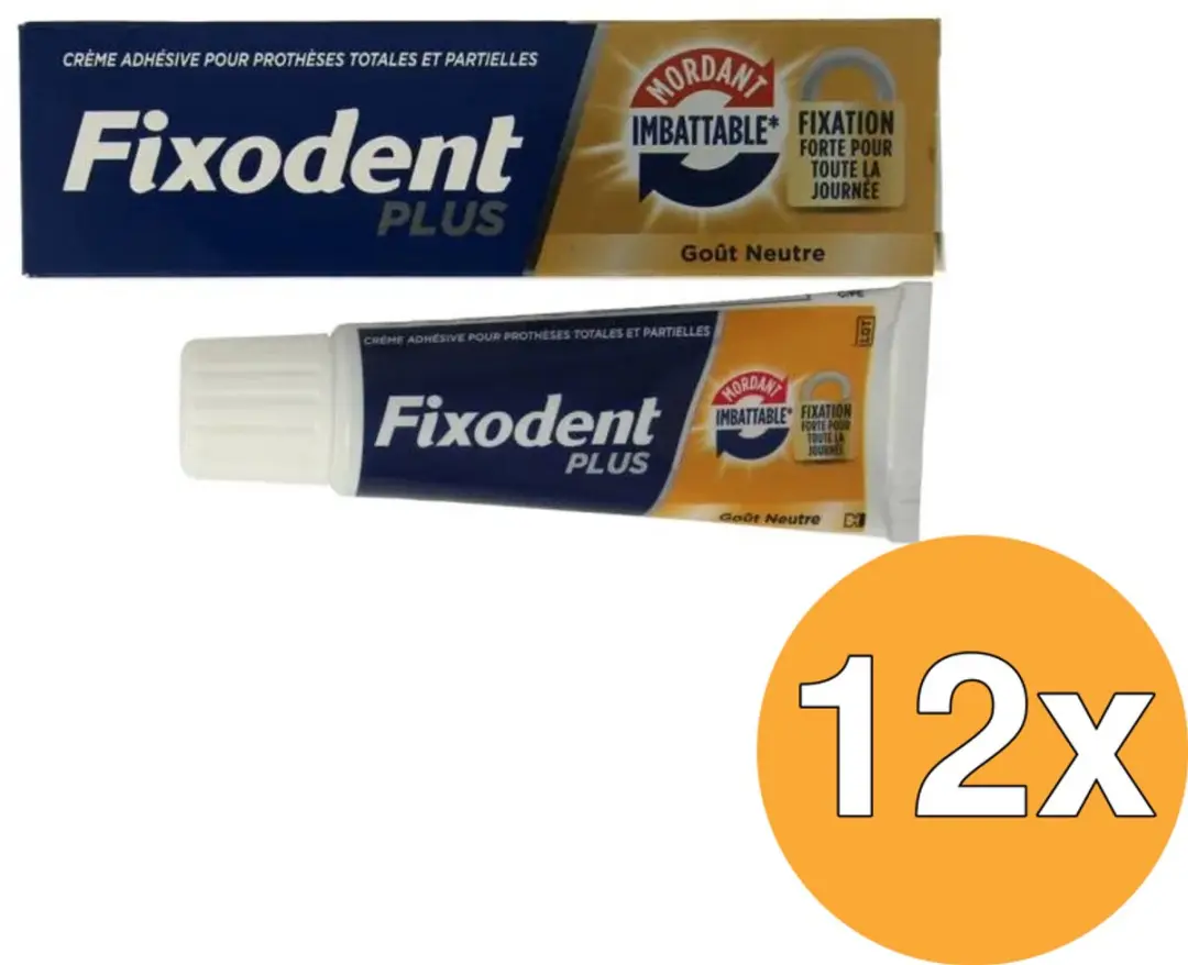 Fixodent Plus Dual Power Kleefpasta - 20 Stuks