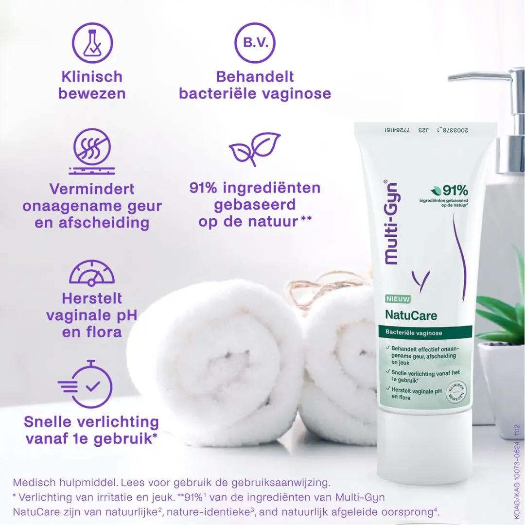 Multi-Gyn NatuCare 40ml Vaginale Gel - 1 Stuks
