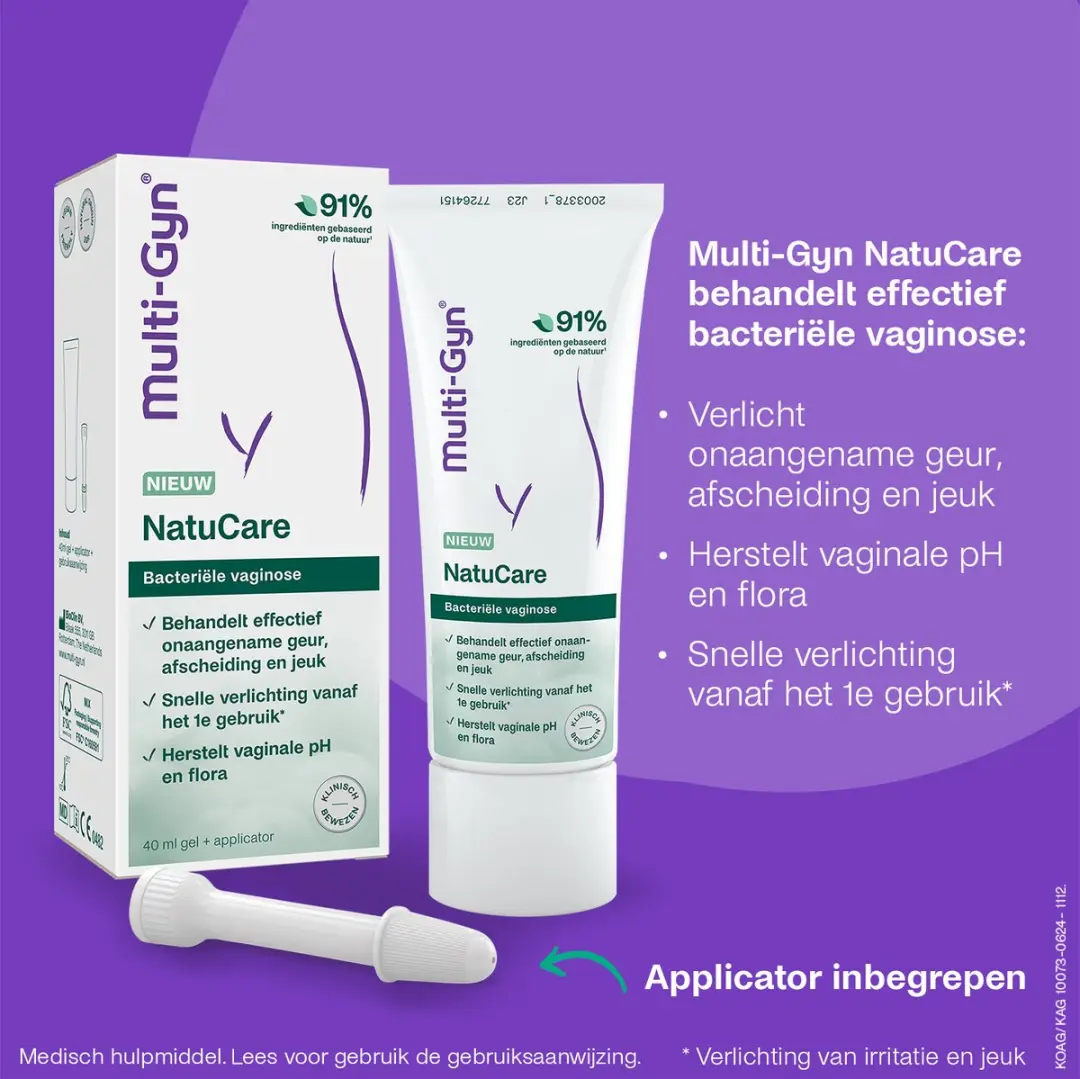 Multi-Gyn NatuCare 40ml Vaginale Gel - 1 Stuks