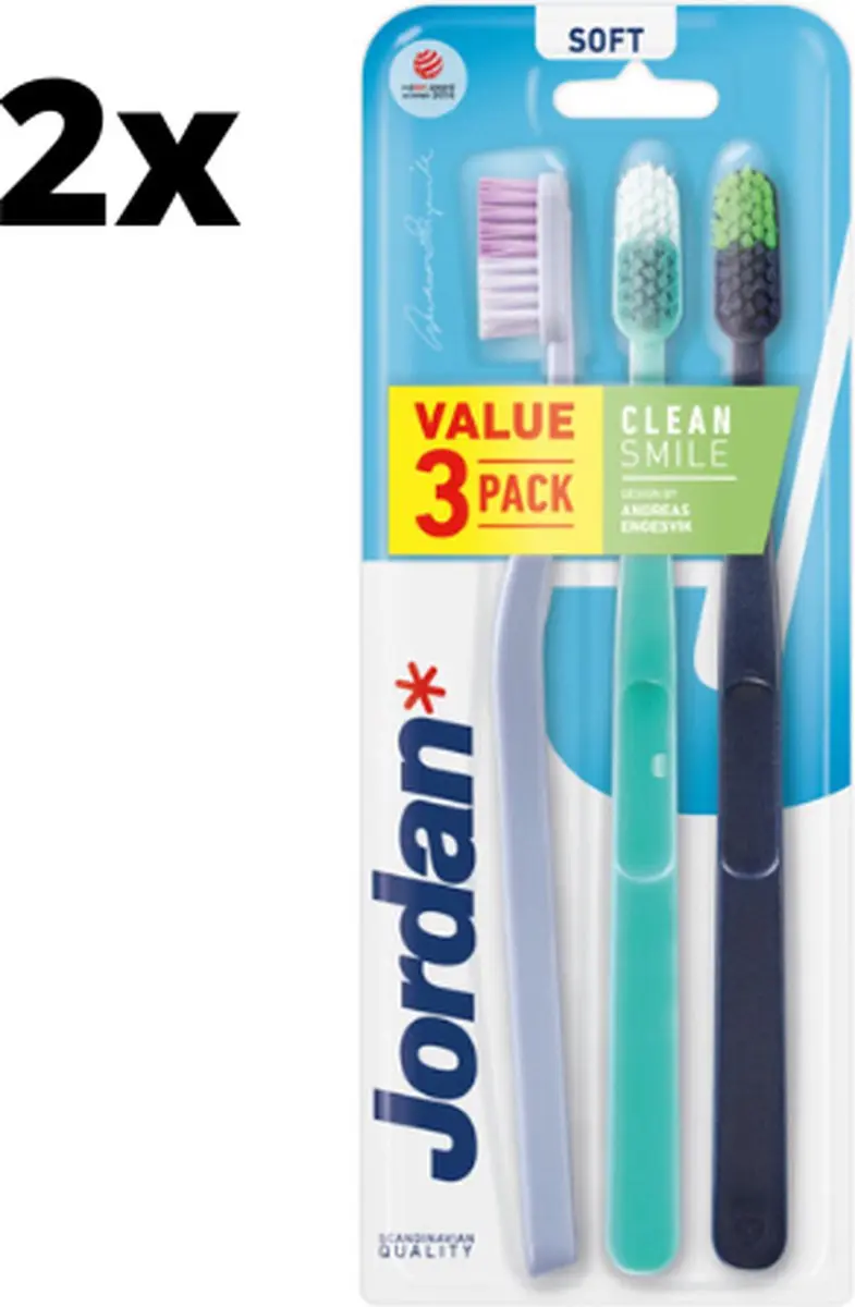 Jordan Clean Smile Soft Tandenborstel
