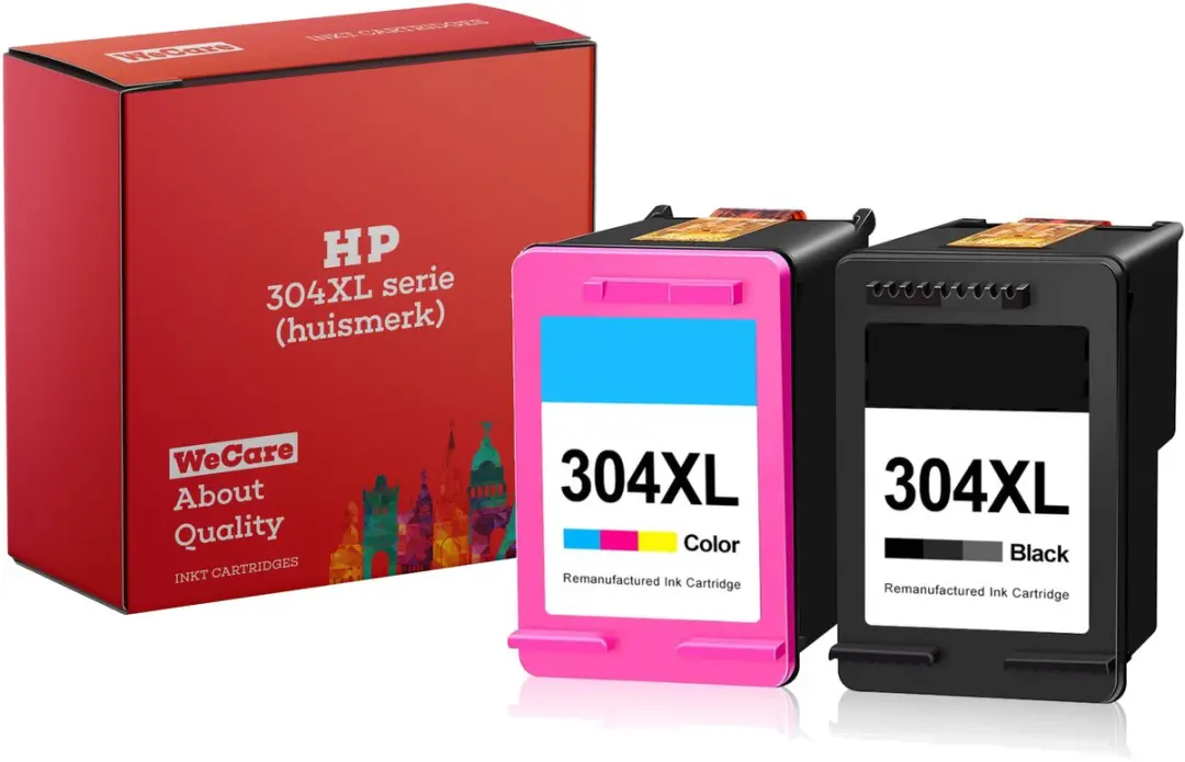 weCare HP 304XL Inktcartridges 2-pack