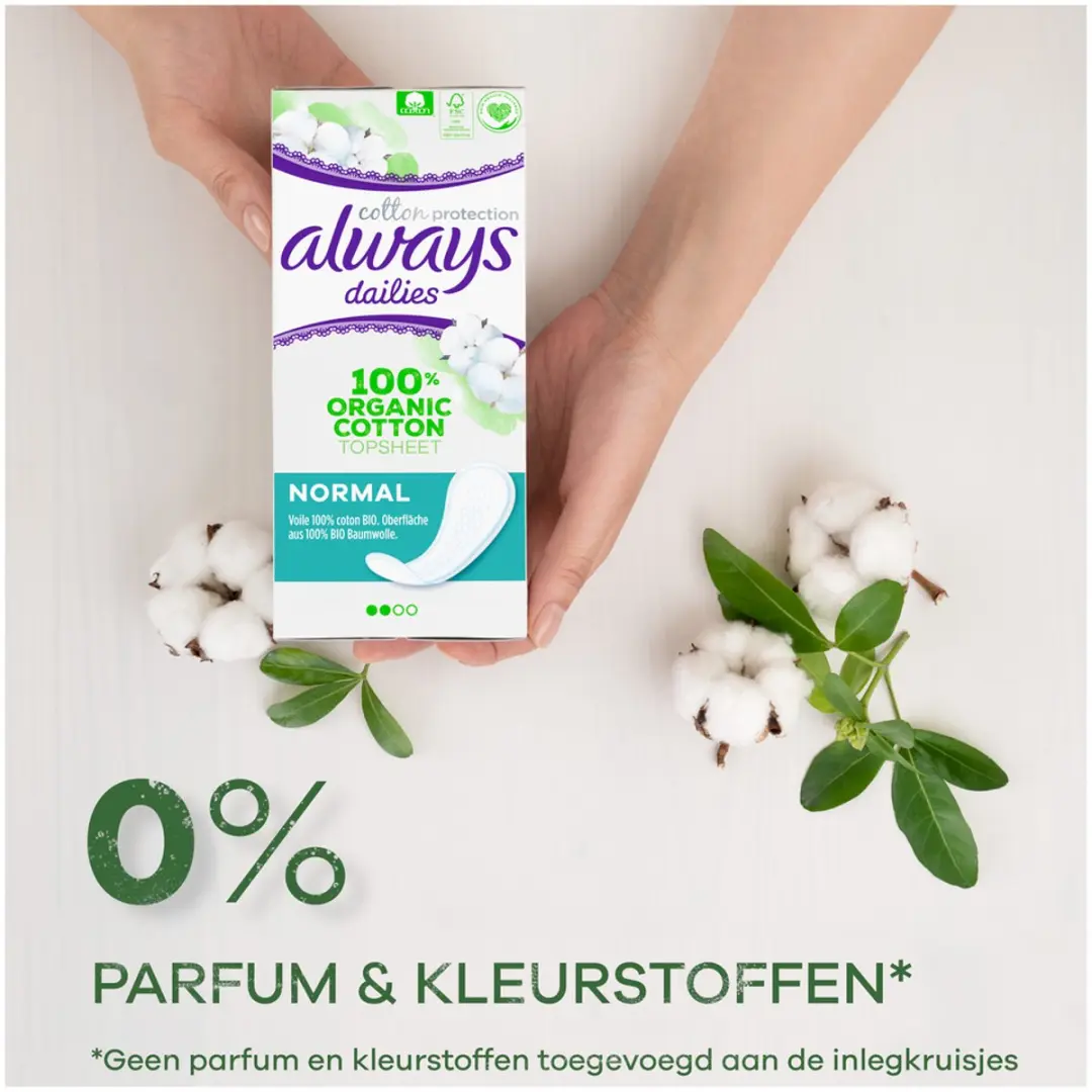 Always Dailies Cotton Protection Inlegkruisjes - 240 Stuks