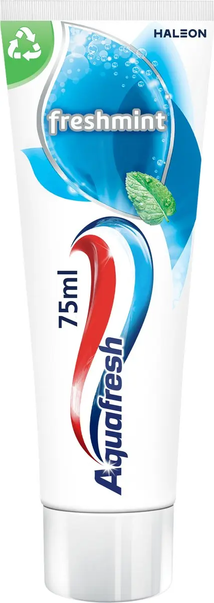 Aquafresh Freshmint Tandpasta 75ml - 12 Stuks