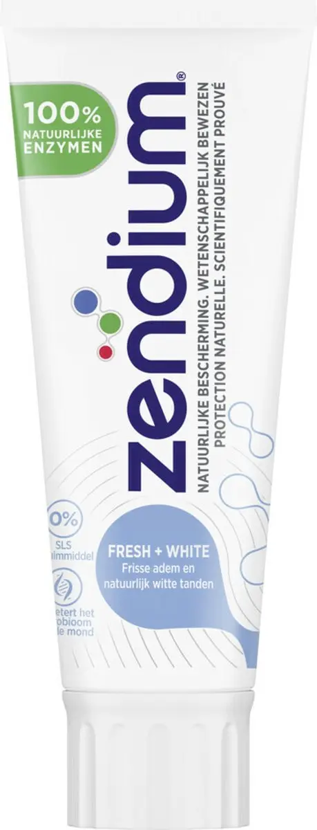 Zendium Fresh+White Tandpasta 75ml