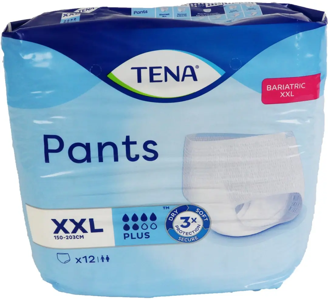 TENA Pants Bariatric Plus XXL - 12 Stuks