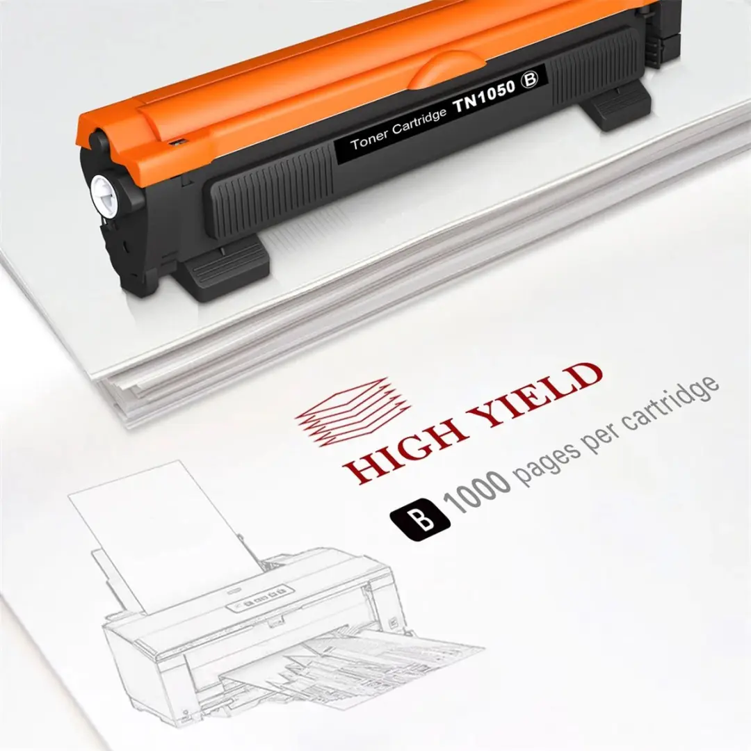 weCare TN-1050 Toner - 2 Stuks - 2.000 Pagina's - Zwart