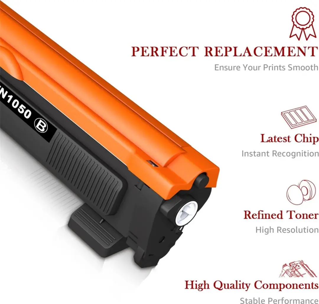 weCare TN-1050 Toner - 2 Stuks - 2.000 Pagina's - Zwart