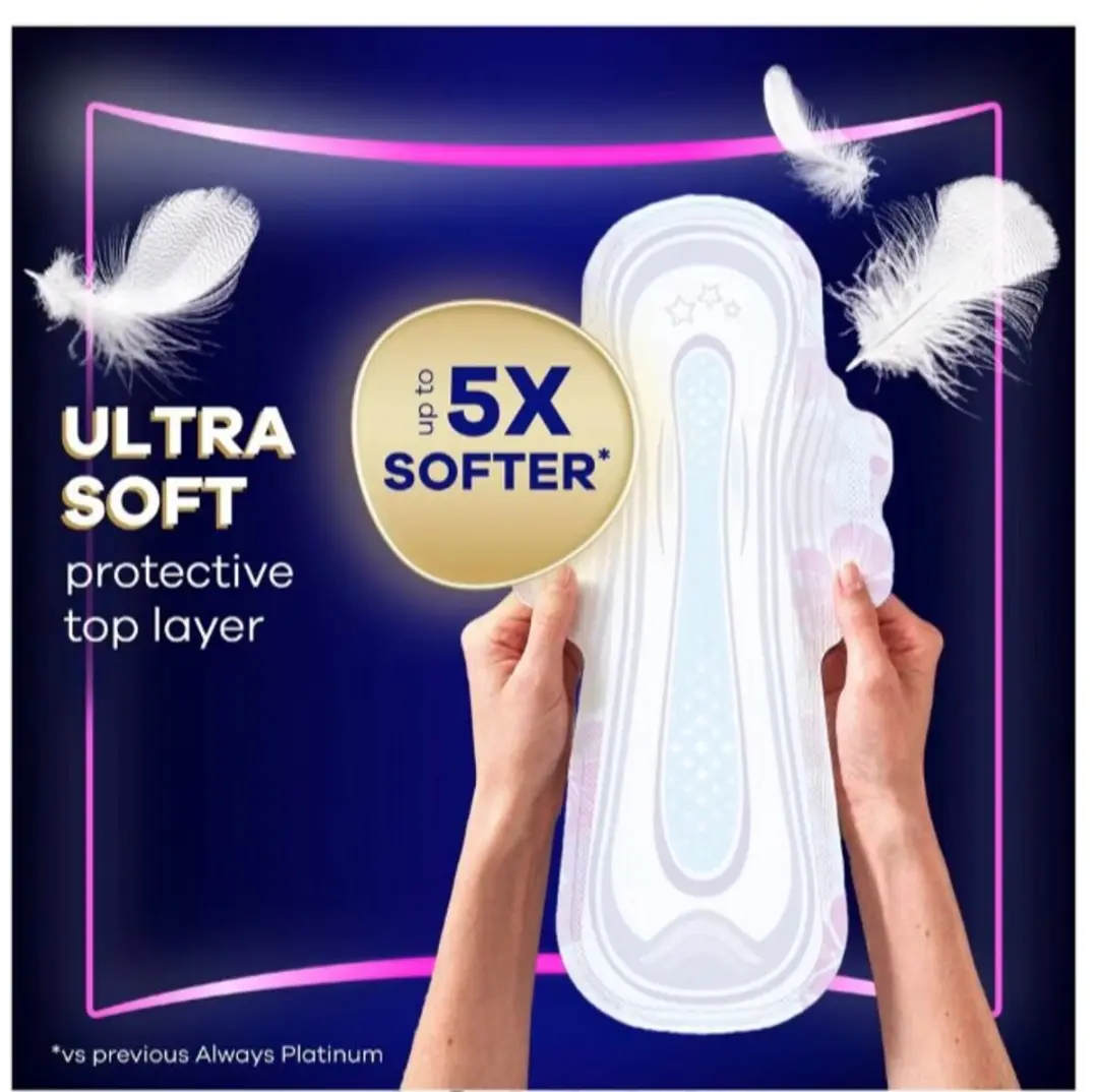 Always Platinum Secure Night Maandverband