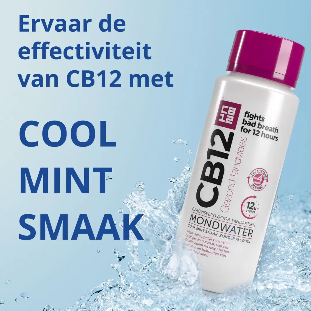 CB12 Gezond Tandvlees Mondwater 250ml - 12 uur bescherming