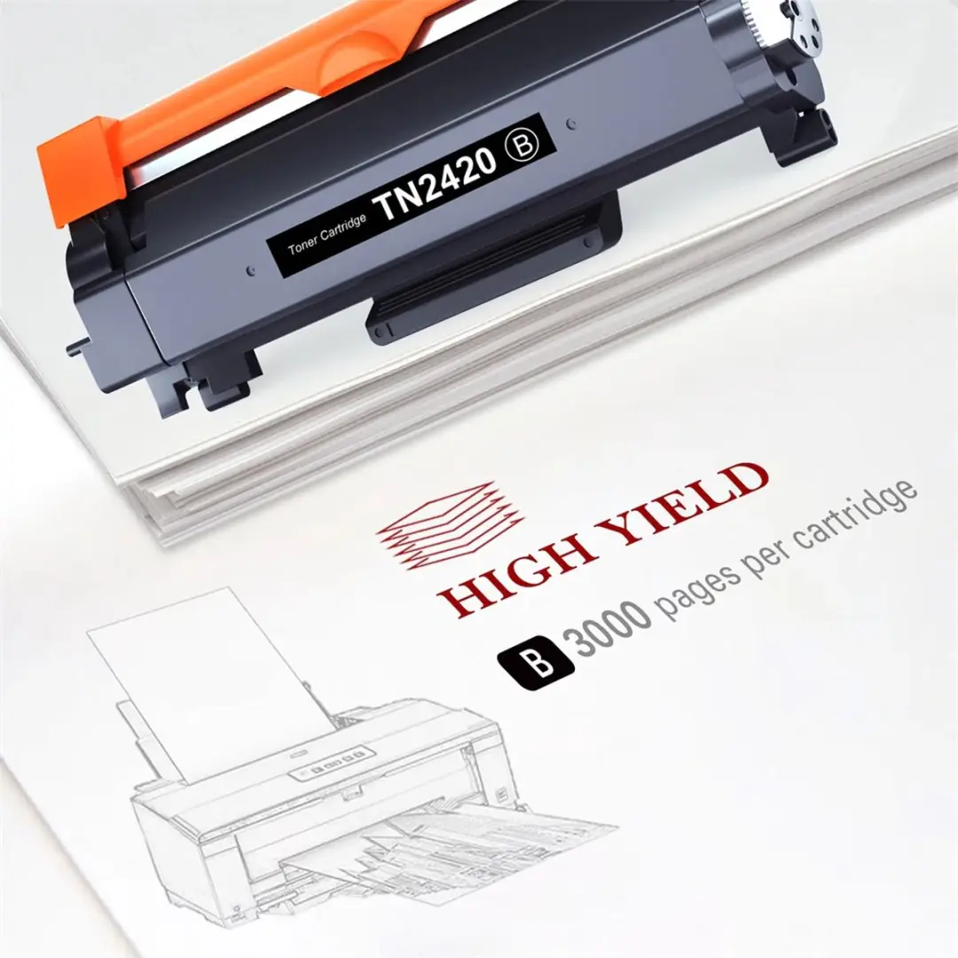 weCare TN-2420 Toner Cartridge - 3000 Pagina's - Zwart