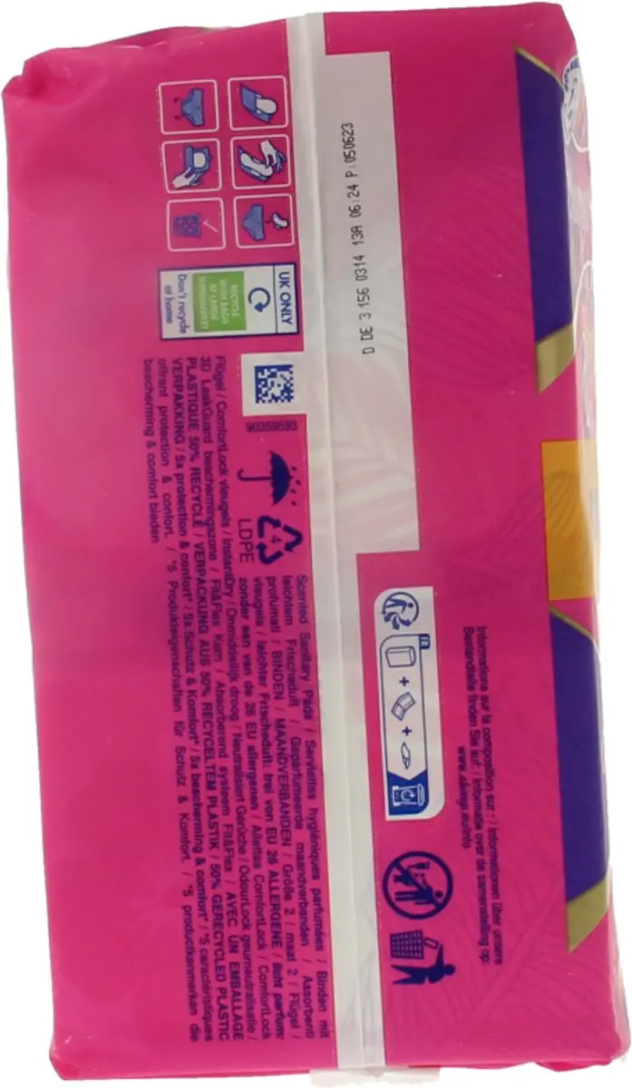 Always Platinum Long Maandverband - 40 Stuks - afbeelding 4 van 4