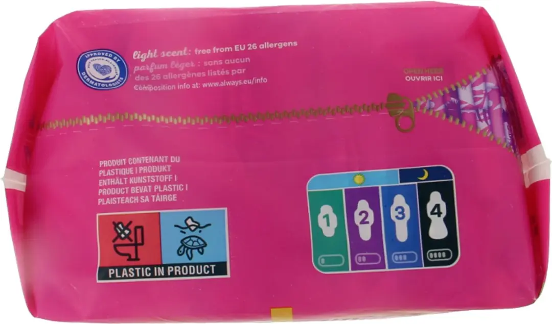Always Platinum Long Maandverband - 40 Stuks - afbeelding 3 van 4
