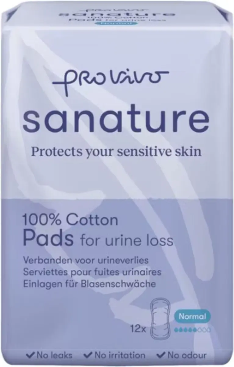 Sanature Pro Vivo Incontinentieverband 12 Stuks