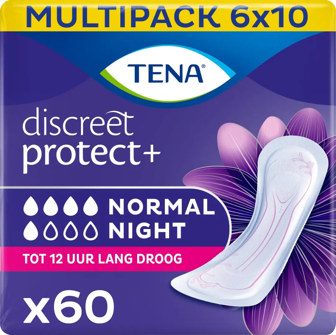 TENA Discreet Protect+ Normal Night Nachtverbanden