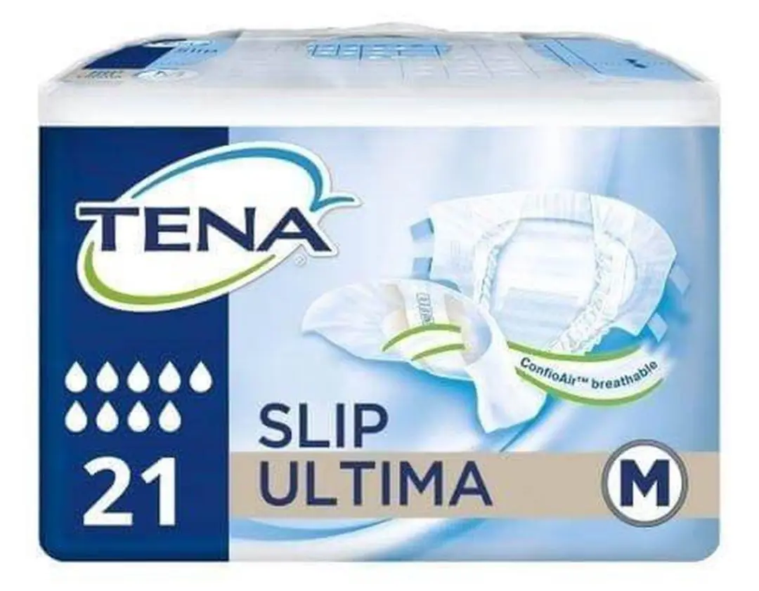 TENA Slip Ultima Medium Incontinentieverband - 21 Stuks - afbeelding 2 van 3