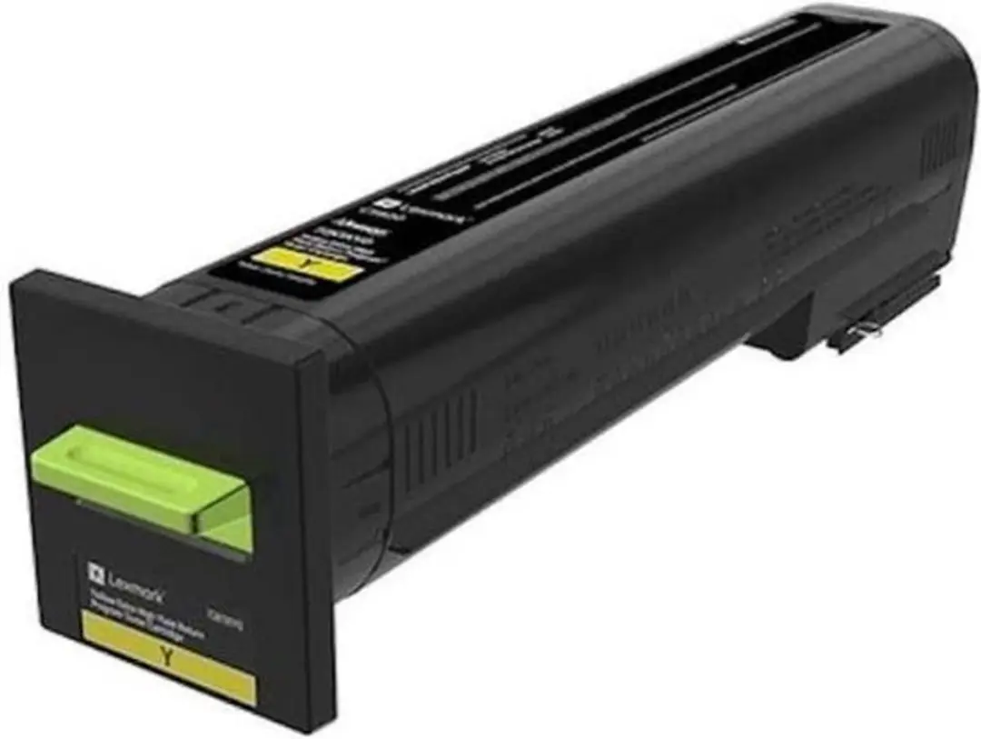 Lexmark CS820 Tonercartridge Geel 72K2XYE - 22.000 Pagina's