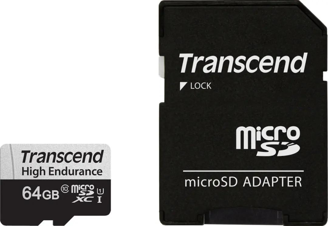 Transcend High Endurance 350V microSDXC TS64GUSD350V