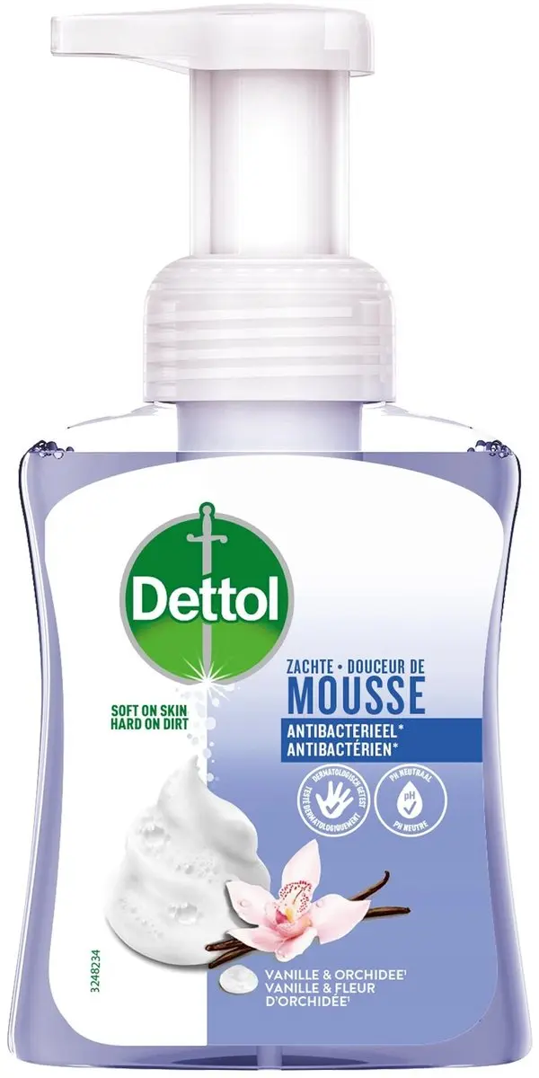 Dettol Foam Handzeep Orchidee & Vanille 250ml