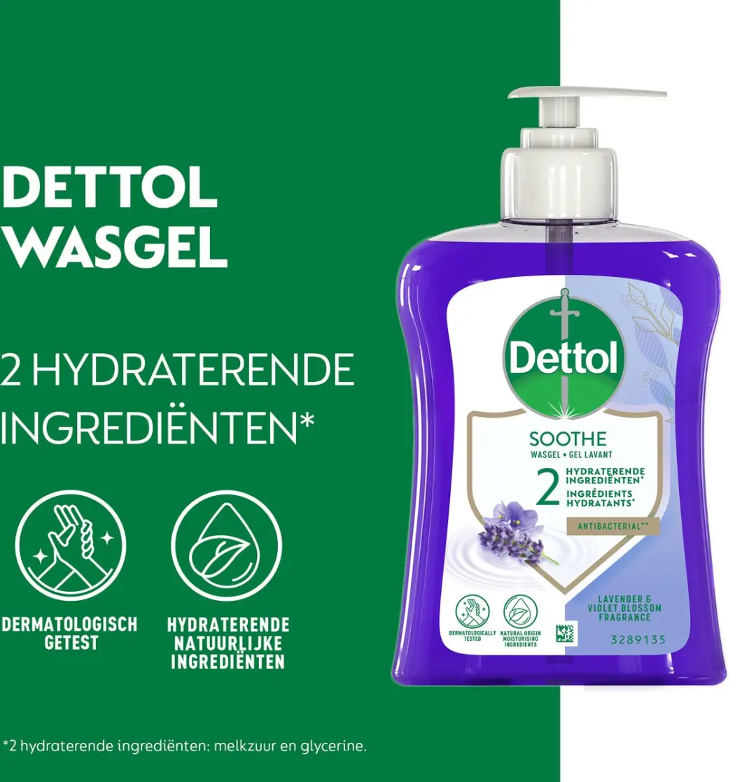 Dettol Relaxing Lavender 250ml - 12 Stuks