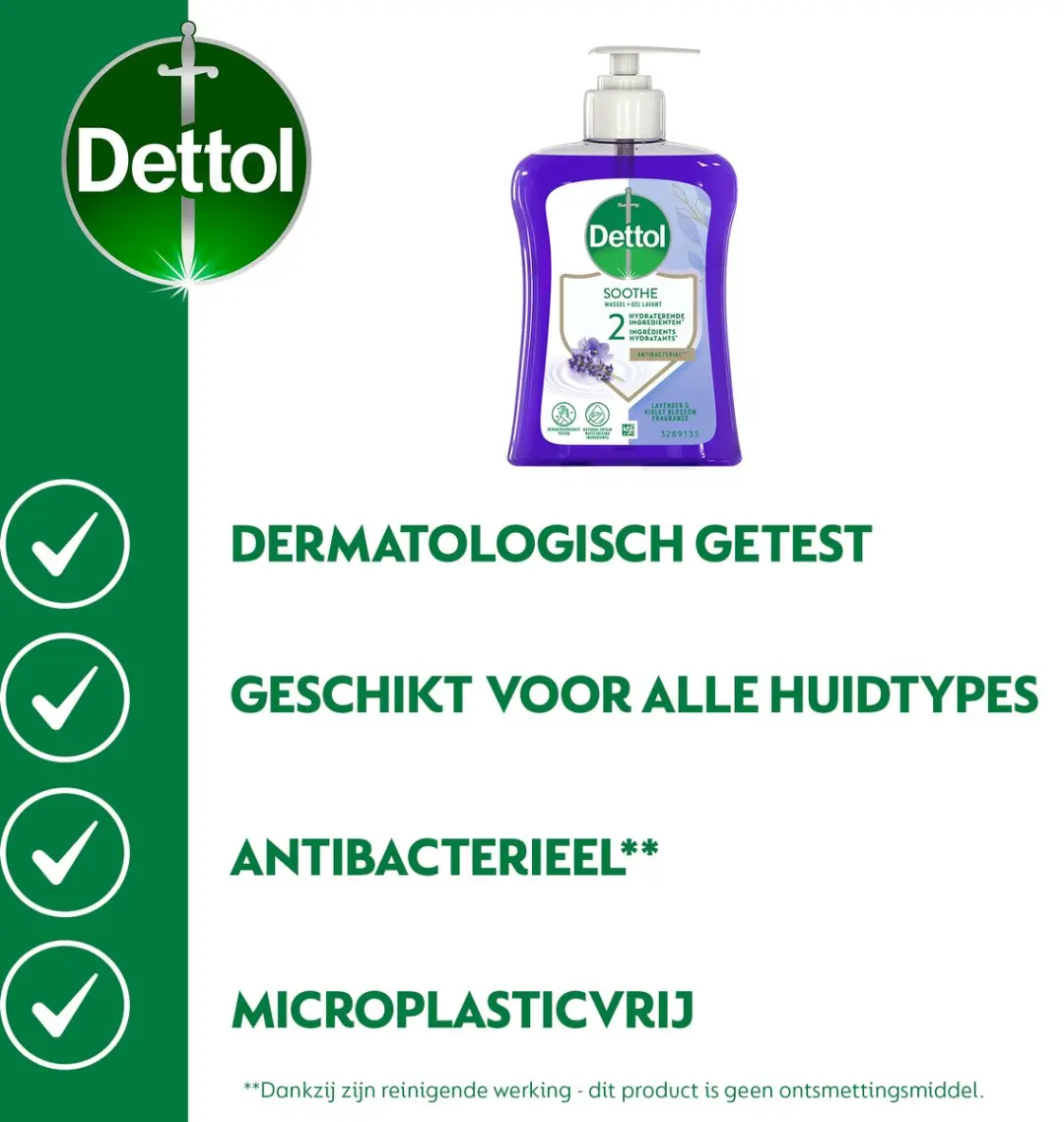 Dettol Relaxing Lavender 250ml - 12 Stuks