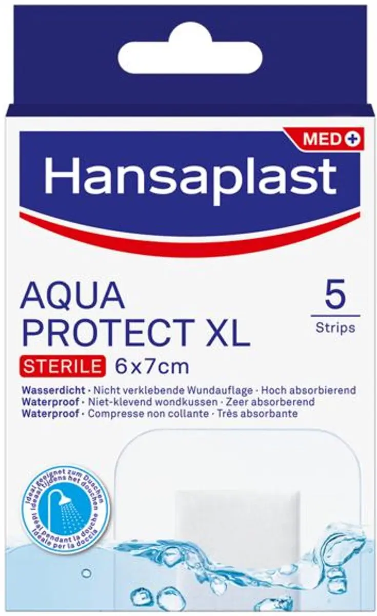 Hansaplast Aqua Protect XL 5 Stuks