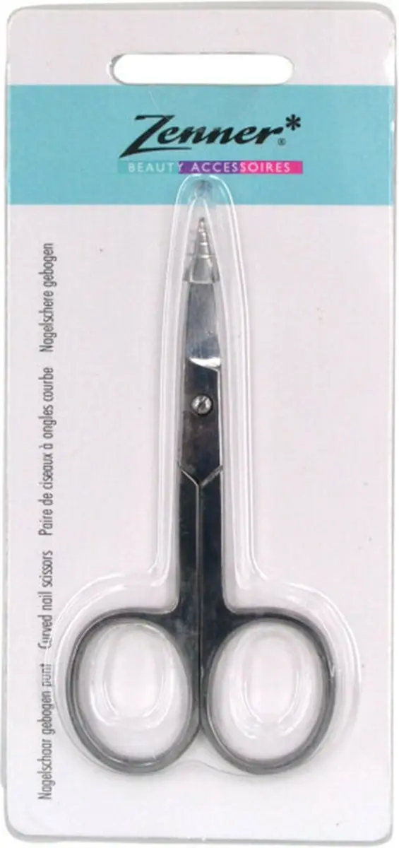 Zenner Gebogen Nagelschaar - Zilver