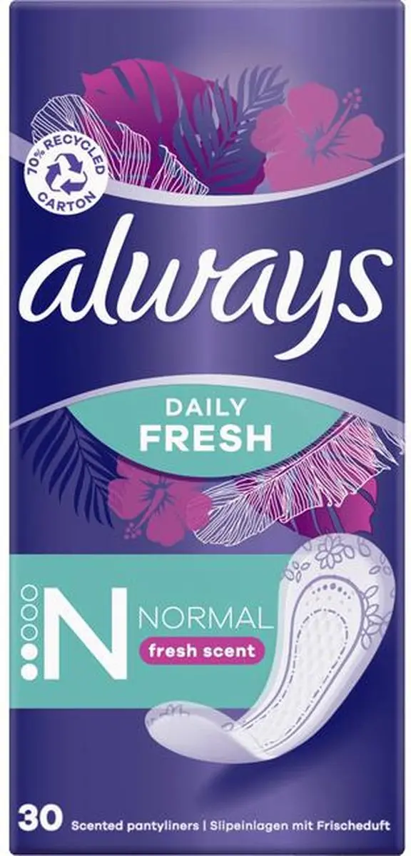 Always Daily Fresh Inlegkruisjes Normal