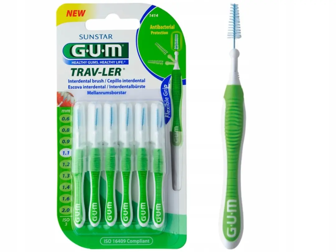 Gum Interdentale Ragers 1,1mm - 12 Stuks Groen
