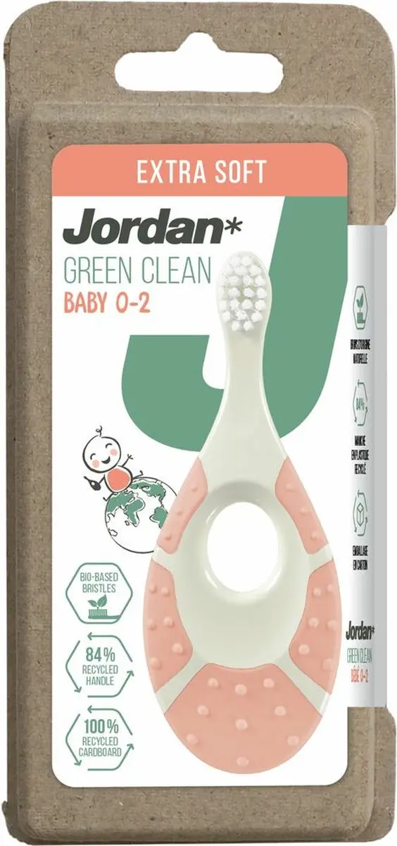 Jordan Tandenborstel 0-2 Jaar - Extra Zacht - Multicolor