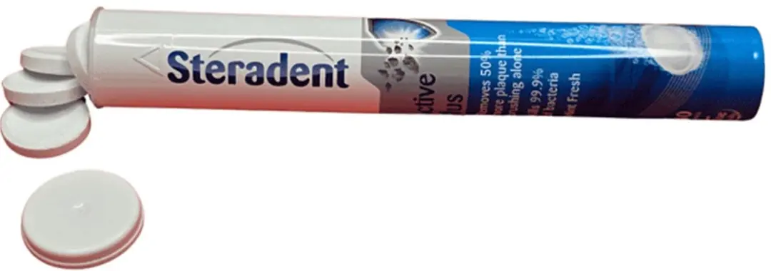 Steradent Active Plus Reinigingstabletten 6x30